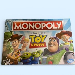 New Sealed 2018 Hasbro Toy Story Monopoly Board Game w/6 Toy Story Tokens